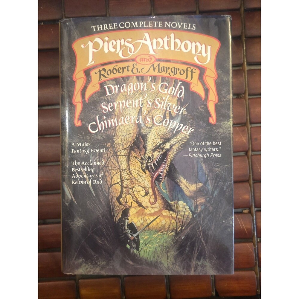 Kelvin of Rud 1st 3 Novels Hardcover Anthology Piers Anthony & Robert Margoff